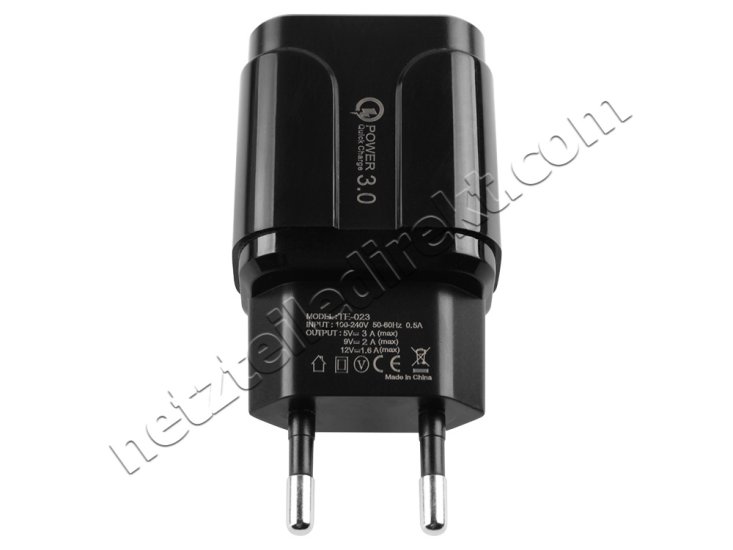 18W USB-C TYPE-C QC3.0 LG G7 ThinQ G710PM Netzteil Ladegerät - zum Schließen ins Bild klicken
