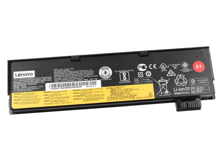 2100mAh 24Wh 3 Zellen Lenovo ThinkPad T480 20L6 Akku - zum Schließen ins Bild klicken