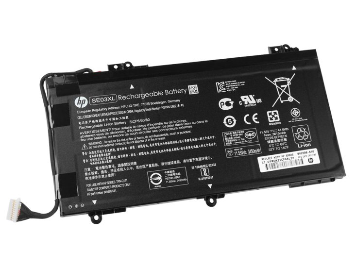 3450mAh 3 Zellen Akku HP HSTNN-LB7G HSTNN-UB6Z SE03XL TPN-Q171 - zum Schließen ins Bild klicken