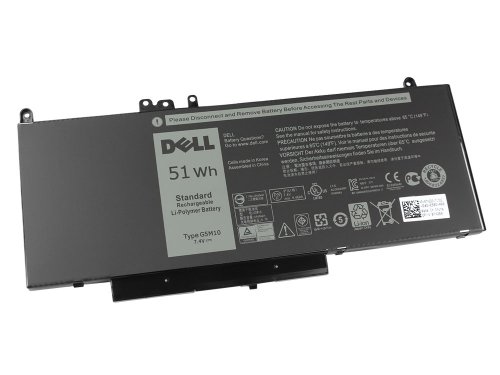 Original 51Wh 4-Zellen Dell Latitude 14 E5450 P48G001 Akku