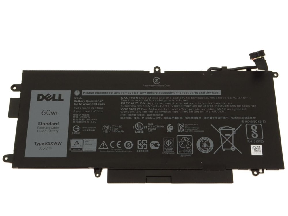 Original 7890mAh 60Wh 4 Zellen Dell Latitude 7390 Akku