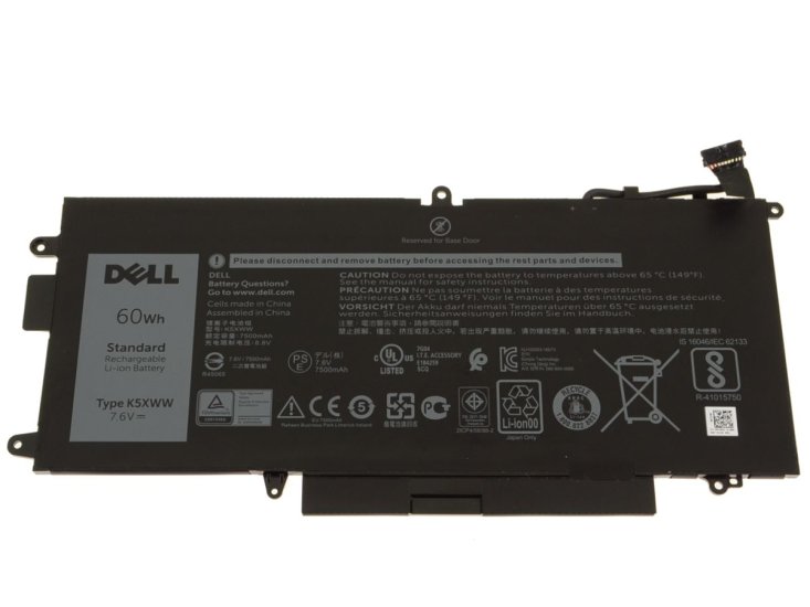 Original 7890mAh 60Wh 4 Zellen Dell Latitude 7390 Akku - zum Schließen ins Bild klicken