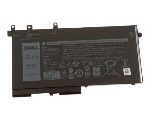 Original 4254mAh 51Wh 3 Zellen Akku Dell 451-BBZT 4YFVG