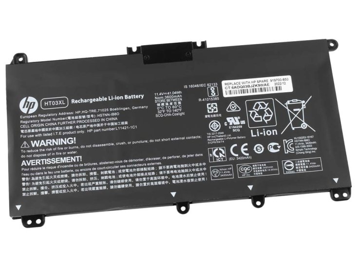 3470mAh 41.9Wh 3 Zellen HP L11119-855 Akku - zum Schließen ins Bild klicken