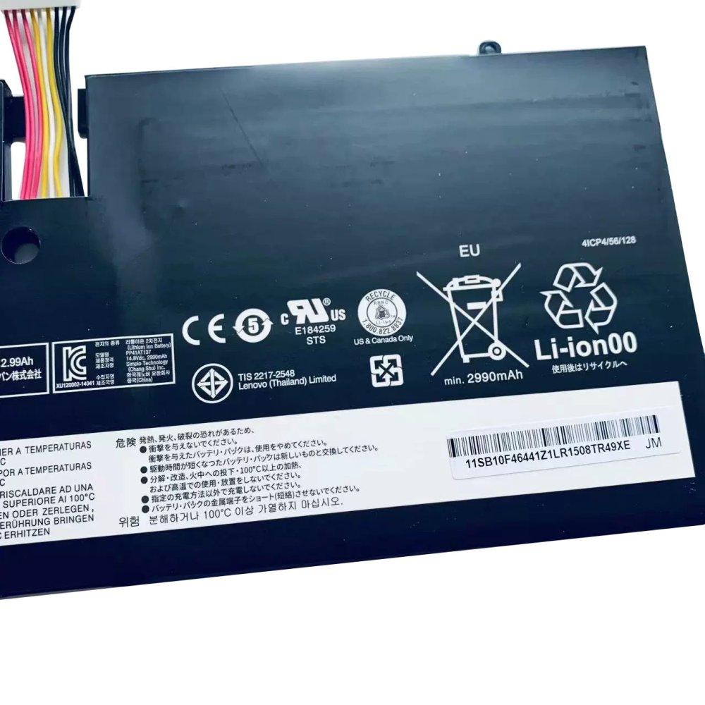 14.8V Original Lenovo ThinkPad X1 Carbon 3448-AVU Akku