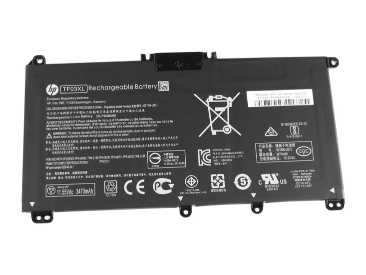 Original 3630mAh 41.9Wh Akku HP TF03XL HSTNN-LB7X HSTNN-LB7J - zum Schließen ins Bild klicken