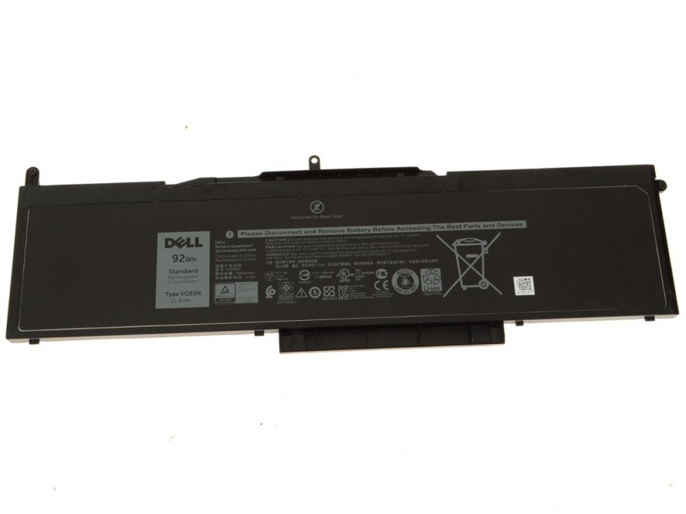 Original 7666mAh 92Wh 6 Zellen Akku Dell Precision 15 3530 P60F002