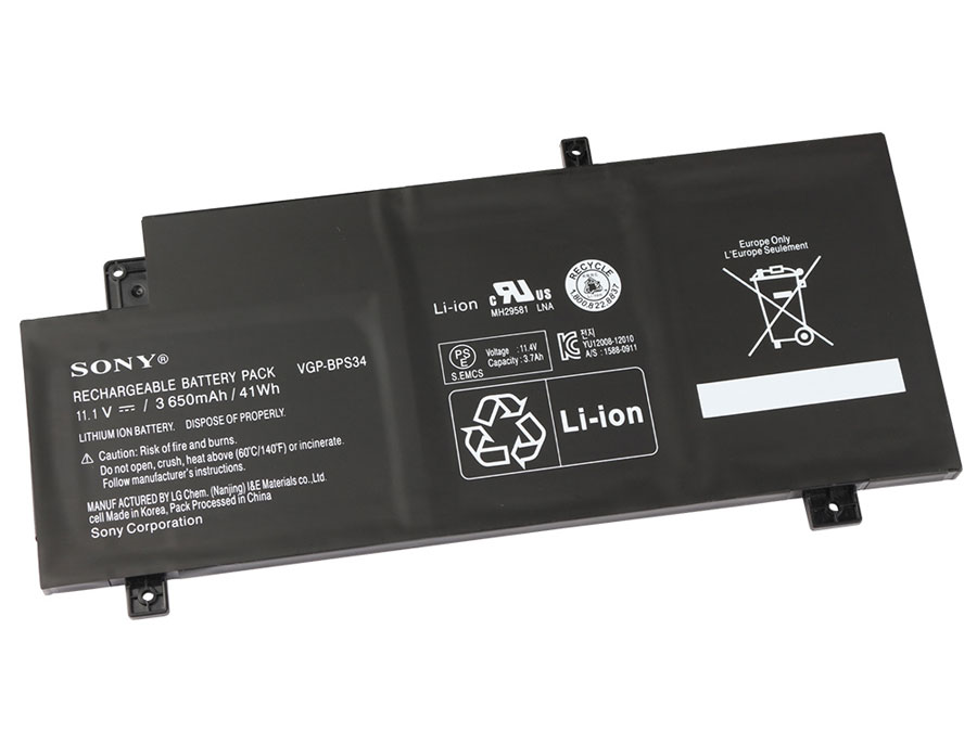 3650mAh Sony Vaio SVF14A15STB SVF14A15STP SVF14A15STS Akku