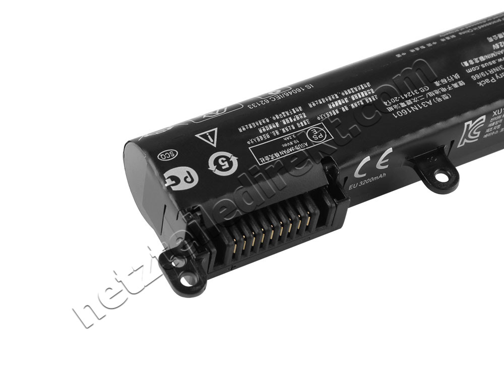 36Wh 3200mAh 3 Zellen Asus A541SA Akku