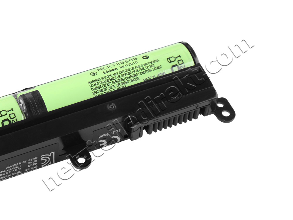 36Wh 3200mAh 3 Zellen Asus A541SA Akku