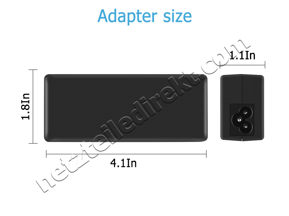 Original 65w Dell D3100 USB 3.0 Docking Station Ladegerät