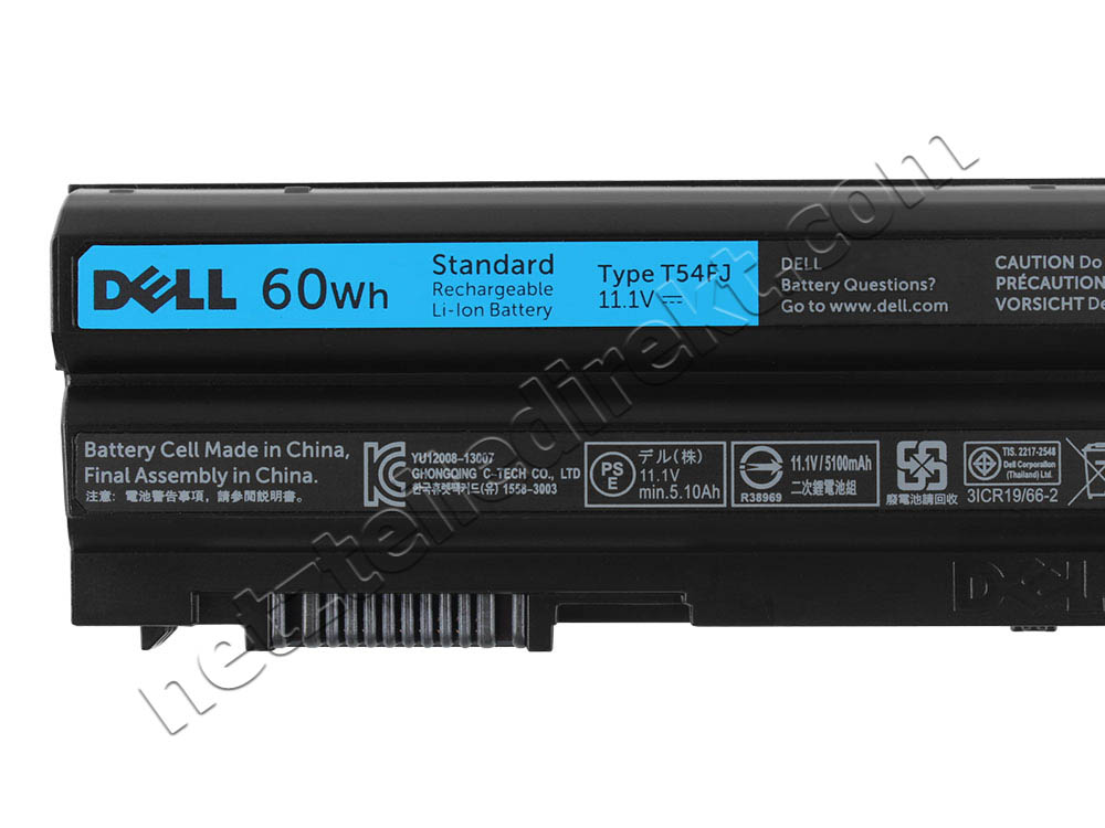 Original 5400mAh 60Wh 6 Zellen Akku Dell MKD62 2MV3R