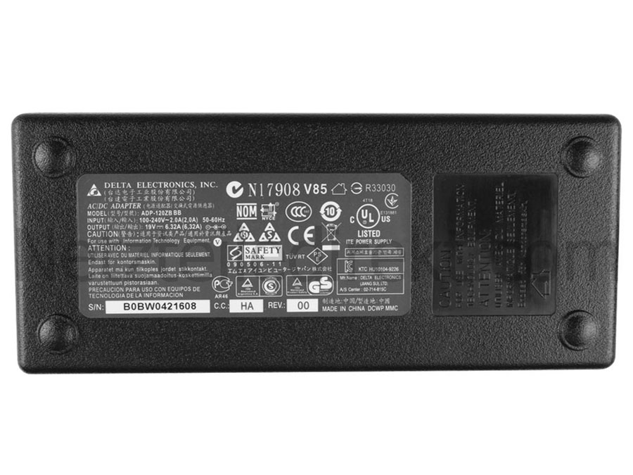 120W Alienware Li Shin 0302A1920 Netzteil