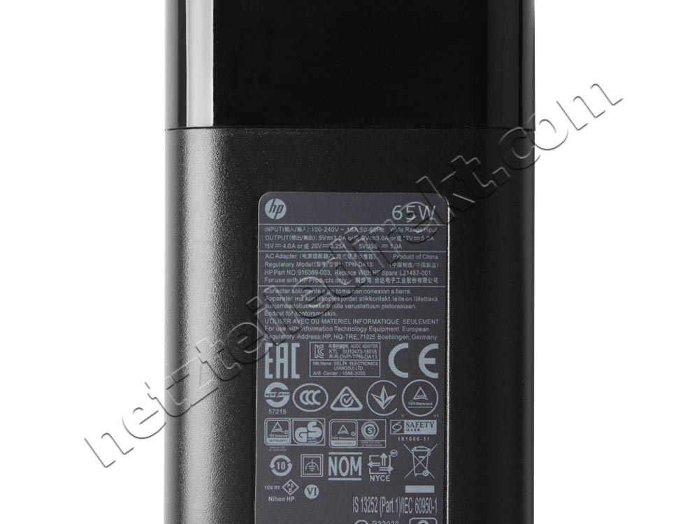 Original HP mt44 Mobile Thin Client 3JH89EA 65W USB-C Netzteil