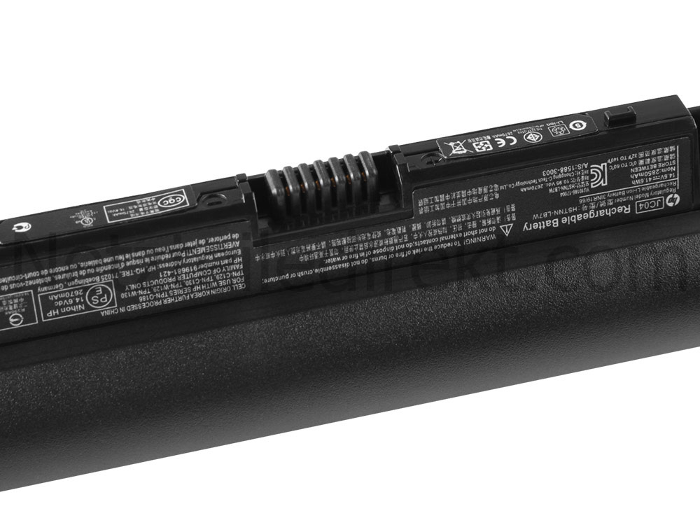 2850mAh 41.6Wh 4 Zellen HP JC04 Akku