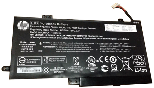 48Whr 4050mAh 796220-541 Akku