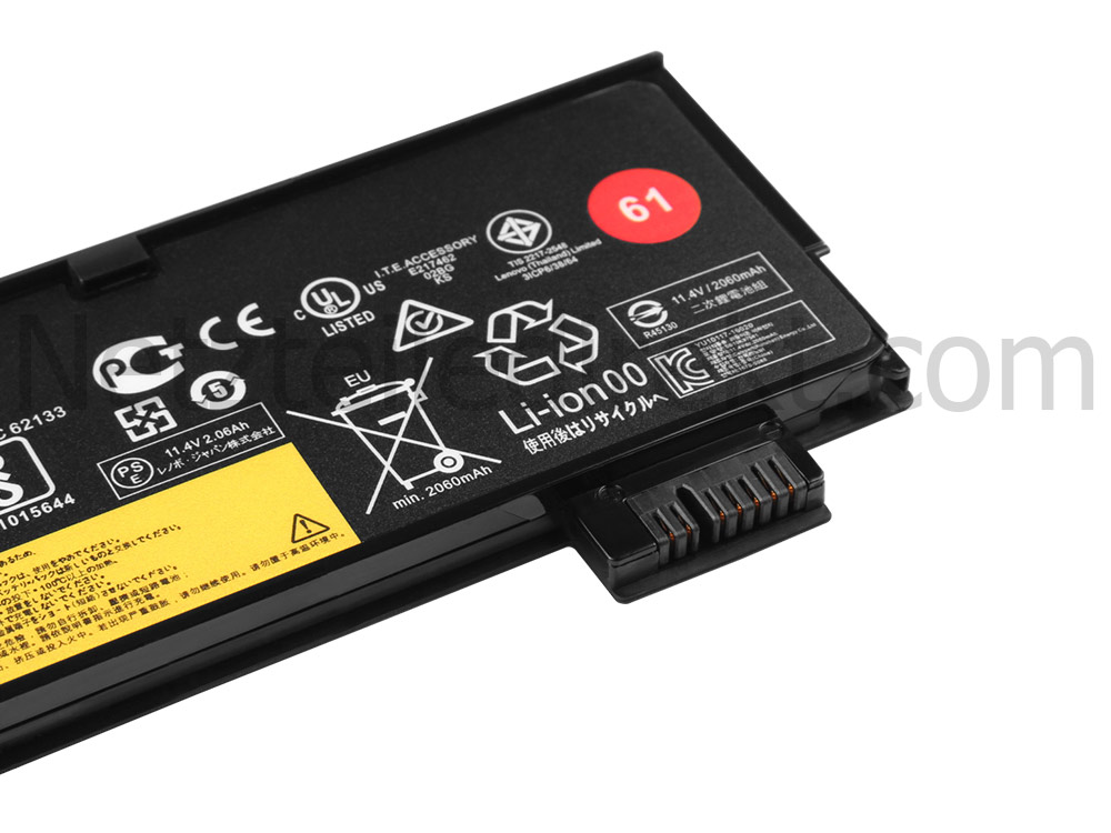 2100mAh 24Wh 3 Zellen Lenovo ThinkPad T470 20HD Akku