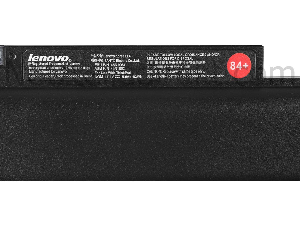 5.6Ah 63Whr 6 Zellen Lenovo ThinkPad Edge E335 3355 Akku