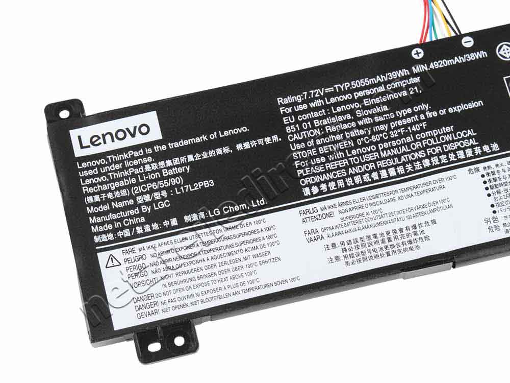 Original 7.68V 5055mAh-5080mAh 39Wh Akku für Lenovo V130-15IKB 81HN