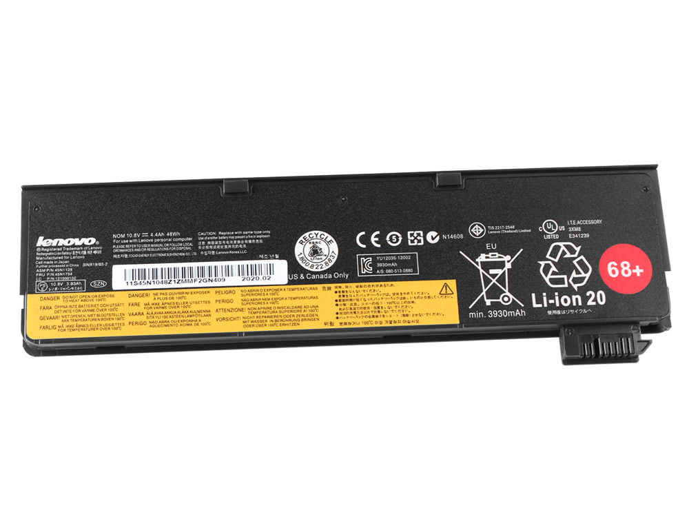 48wh Lenovo 45N1134 45N1137 121500148 Akku