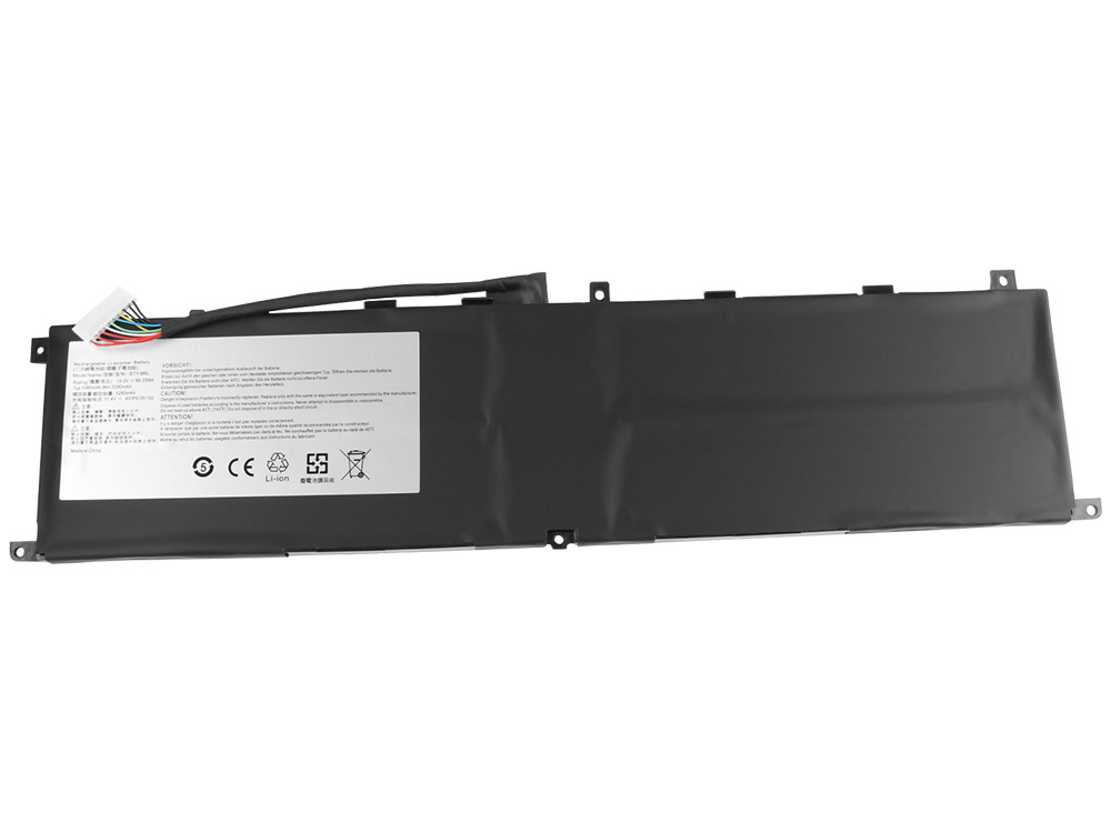 5380mAh 4 Zellen MSI BTY-M6L Akku