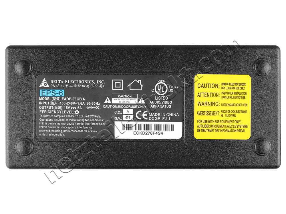 15V 6A 90W Panasonic CF-AA6503A CF-AA6503AM Notebook Netzteil