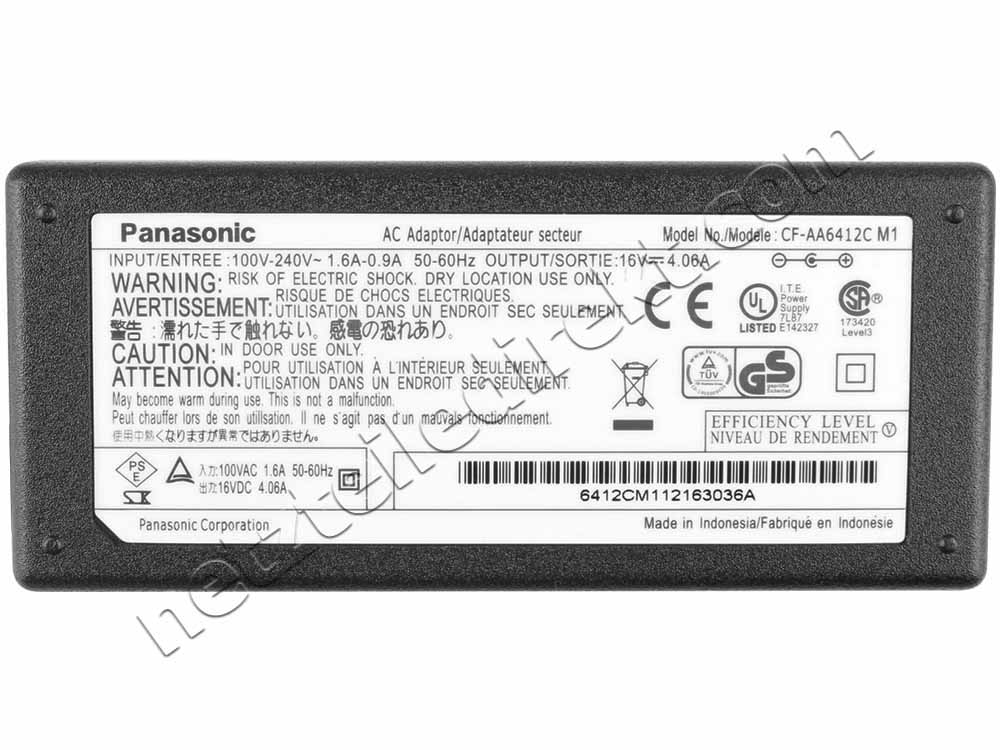 65W Panasonic CF-SX2ADRTS CF-SX2AFRTS CF-NX3EDHTS Netzteil